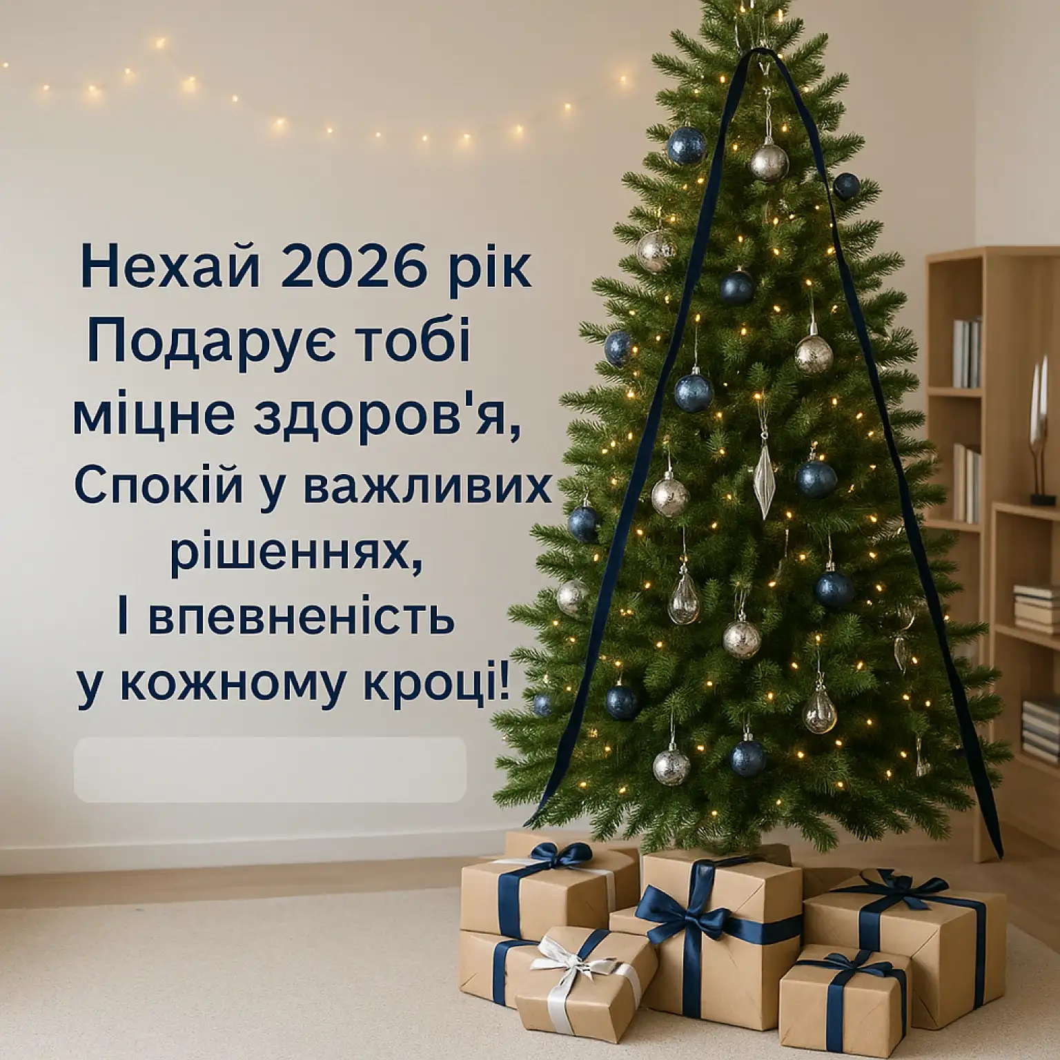 Привітання з новим роком 2026