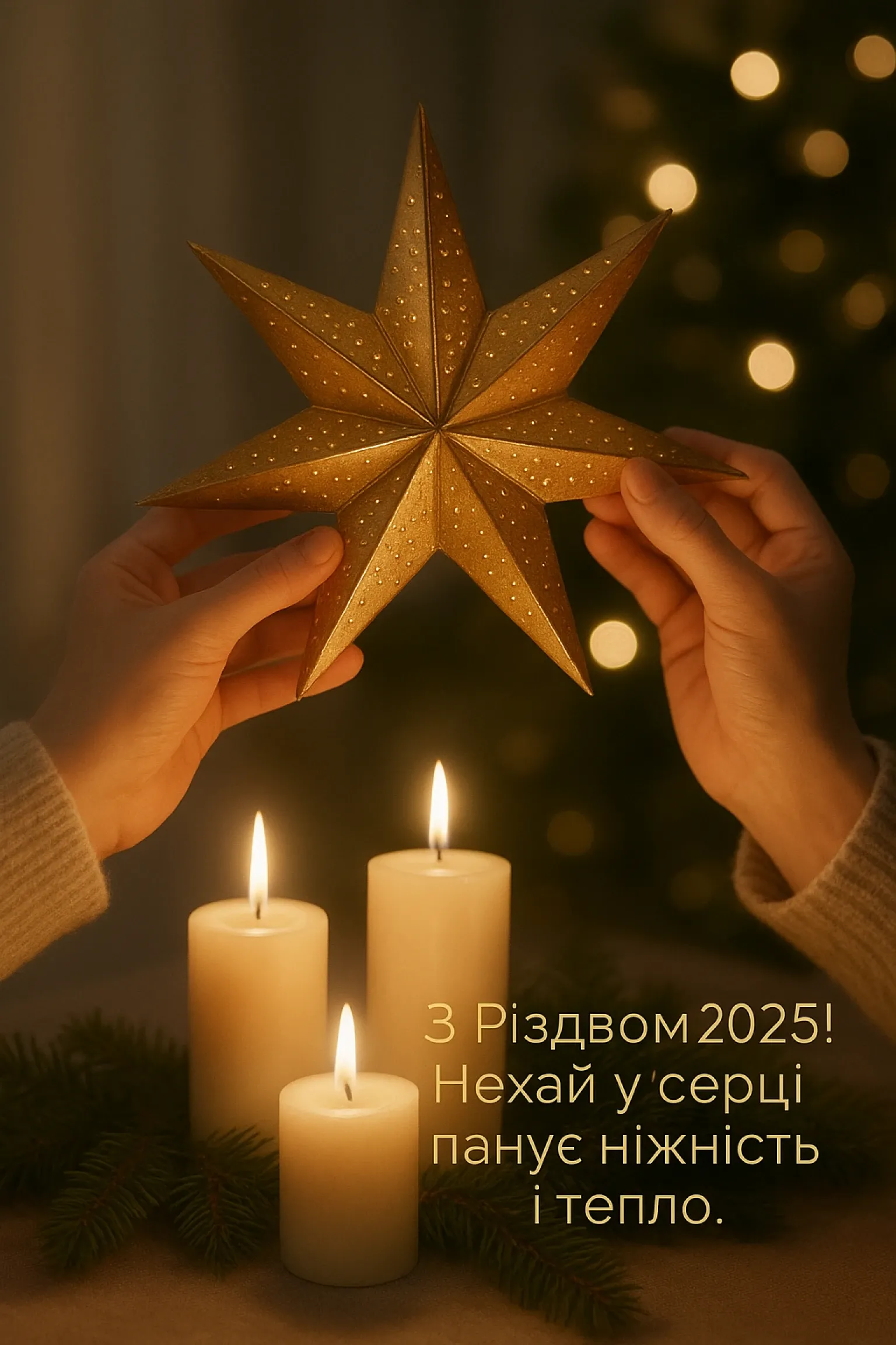 Привітання з Різдвом 2025: найкращі побажання у прозі та віршах