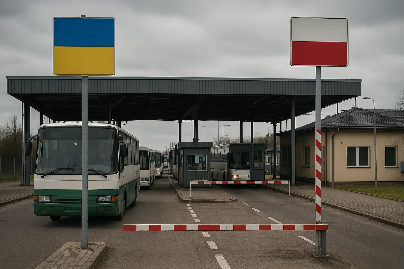 Як організоване автобусне сполучення між Україною і Польщею
