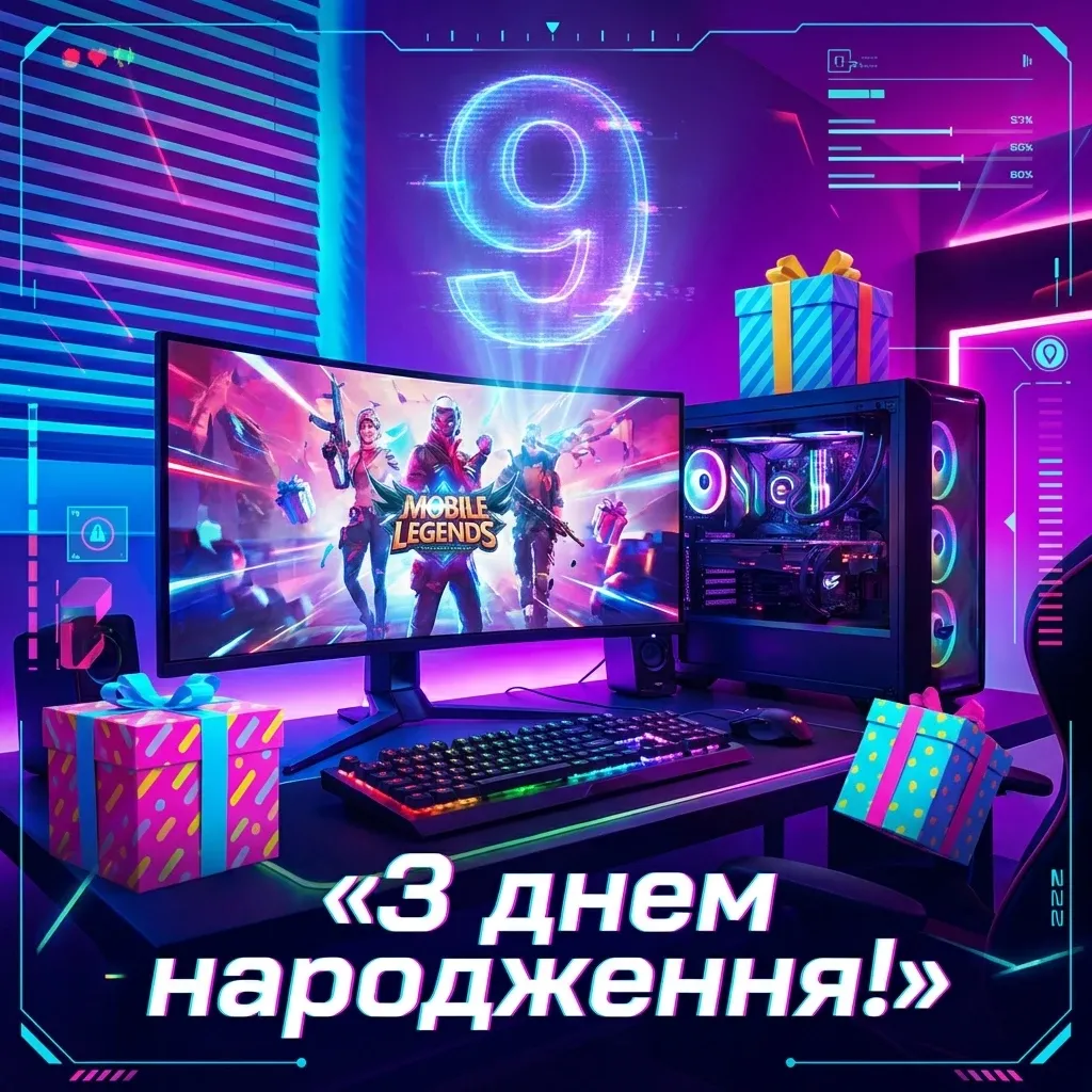 з днем народження 9 років хлопчику