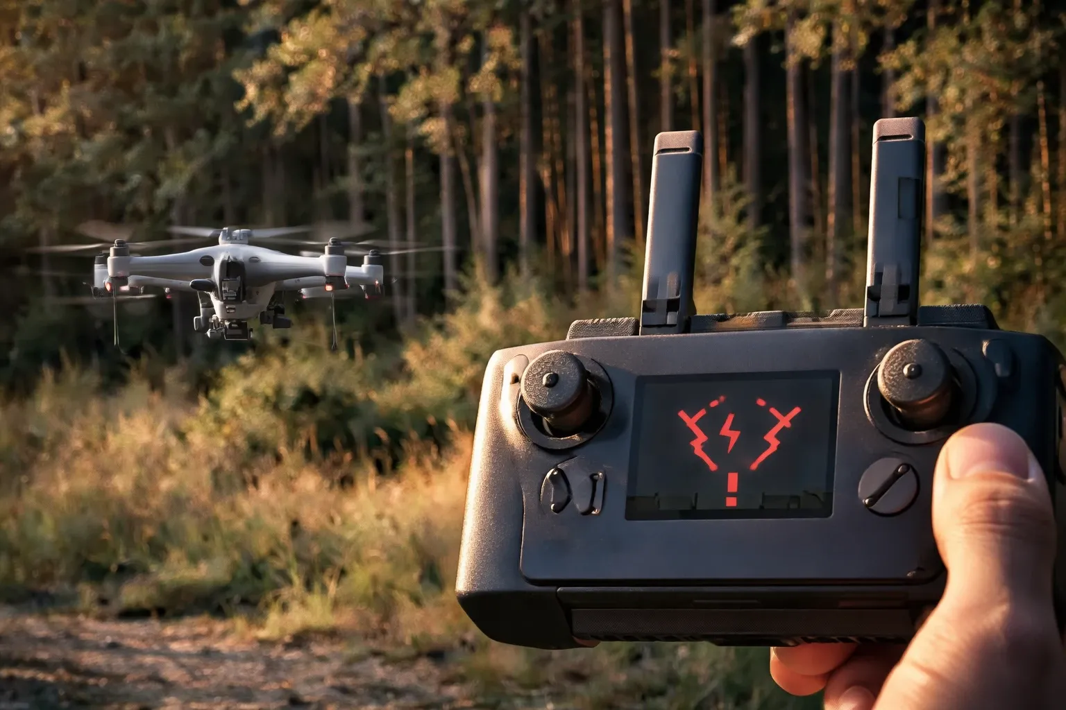 Чому дрон DJI не реагує на пульт