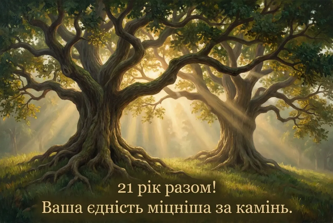 21 рік весілля 21 рік весілля