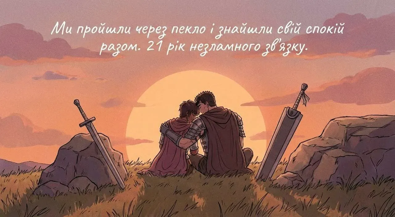 Привітання з 21 роком весілля
