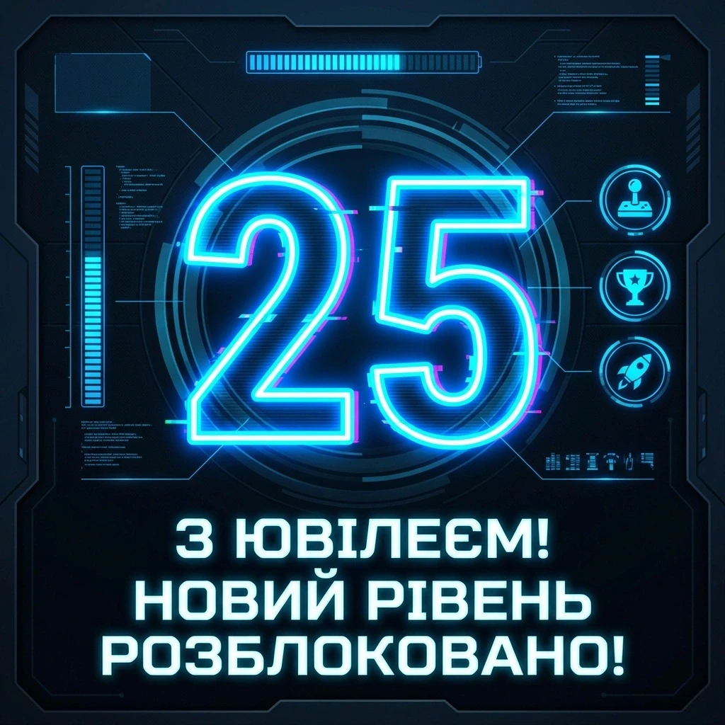 з ювілеєм 25 хлопцеві з ювілеєм 25 хлопцеві