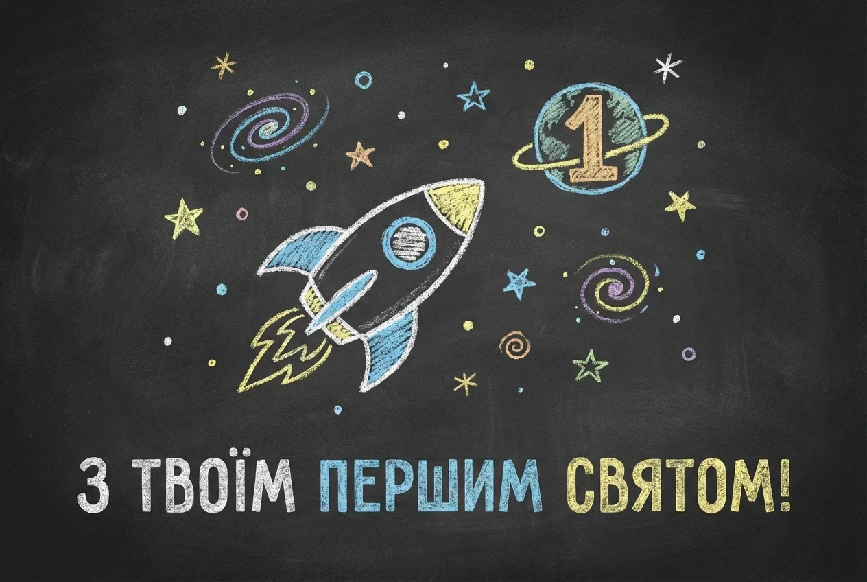 з днем народження хлопчика 1 рік