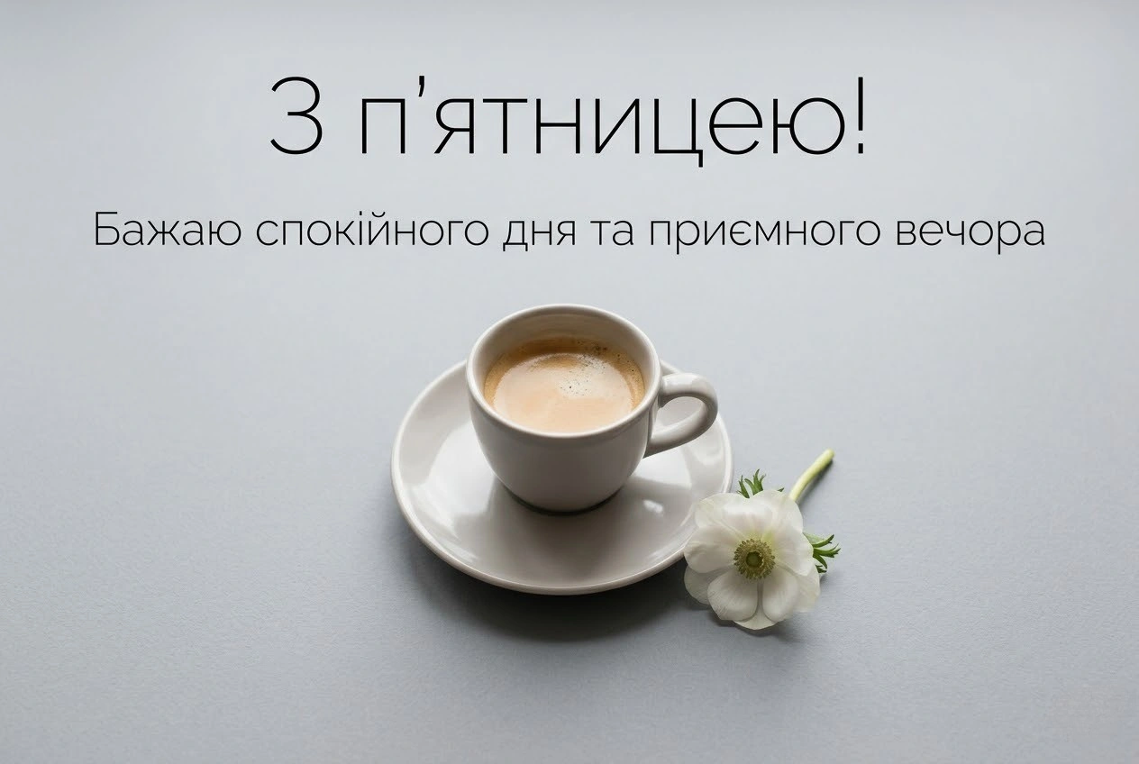 Оригінальні і кумедні привітання з гарним днем п’ятниці у картинках
