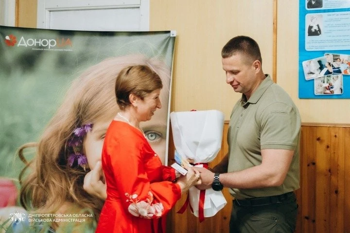 П’ятеро мешканців Дніпропетровщини отримали статус почесних донорів