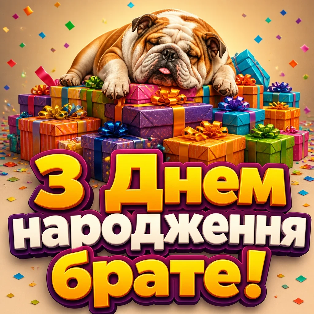 привітання брату