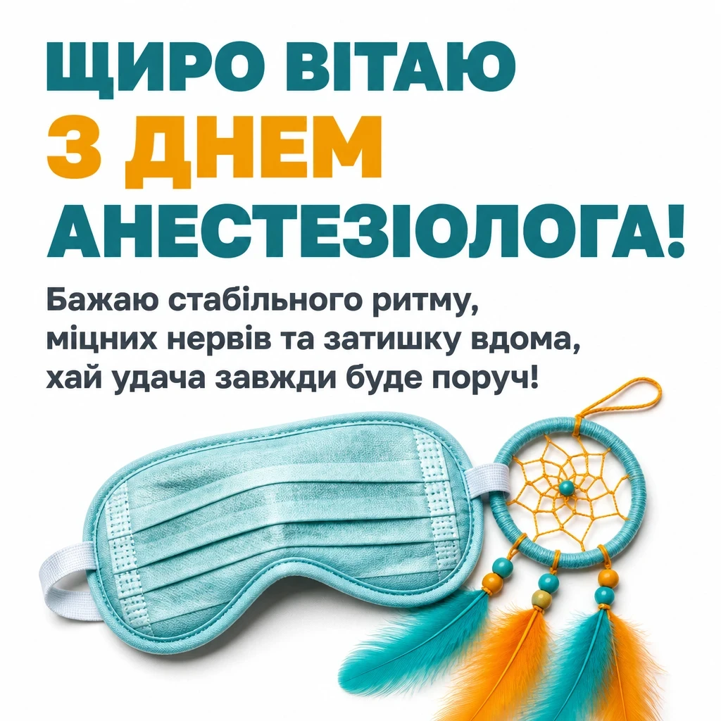 день анестезіолога привітання