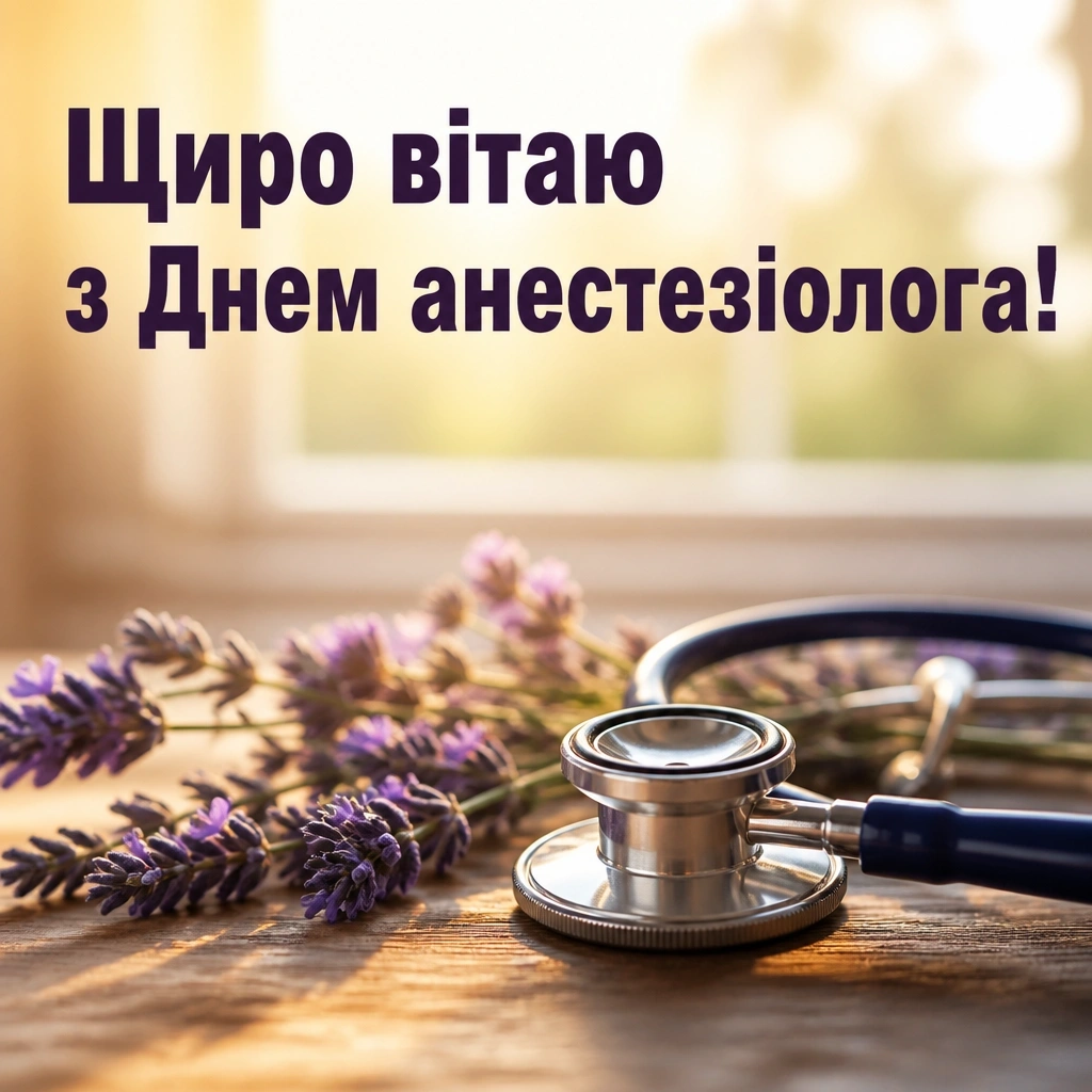 день анестезіолога привітання