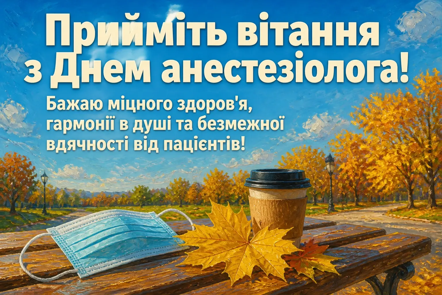 день анестезіолога привітання