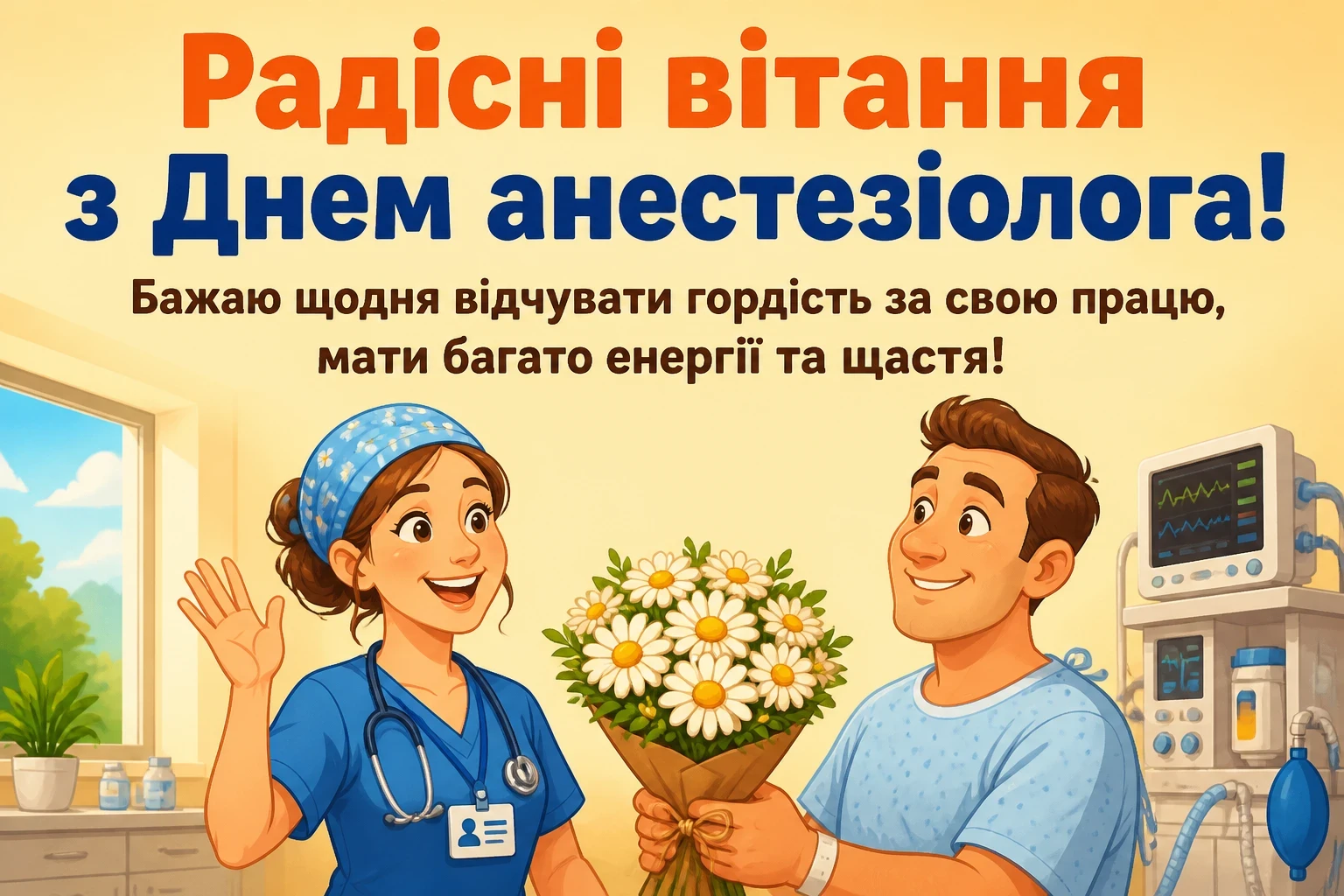 день анестезіолога привітання