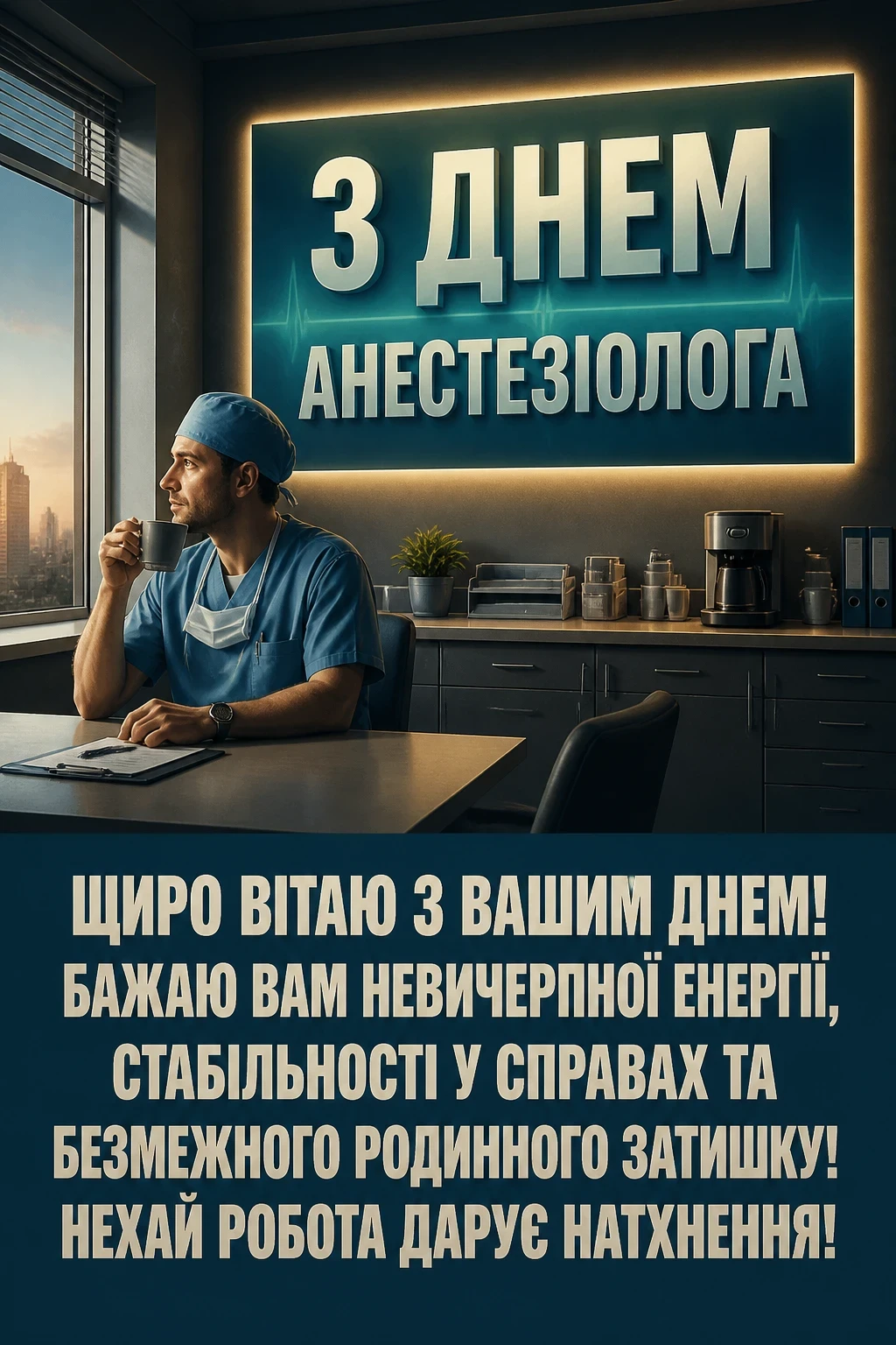 день анестезіолога привітання