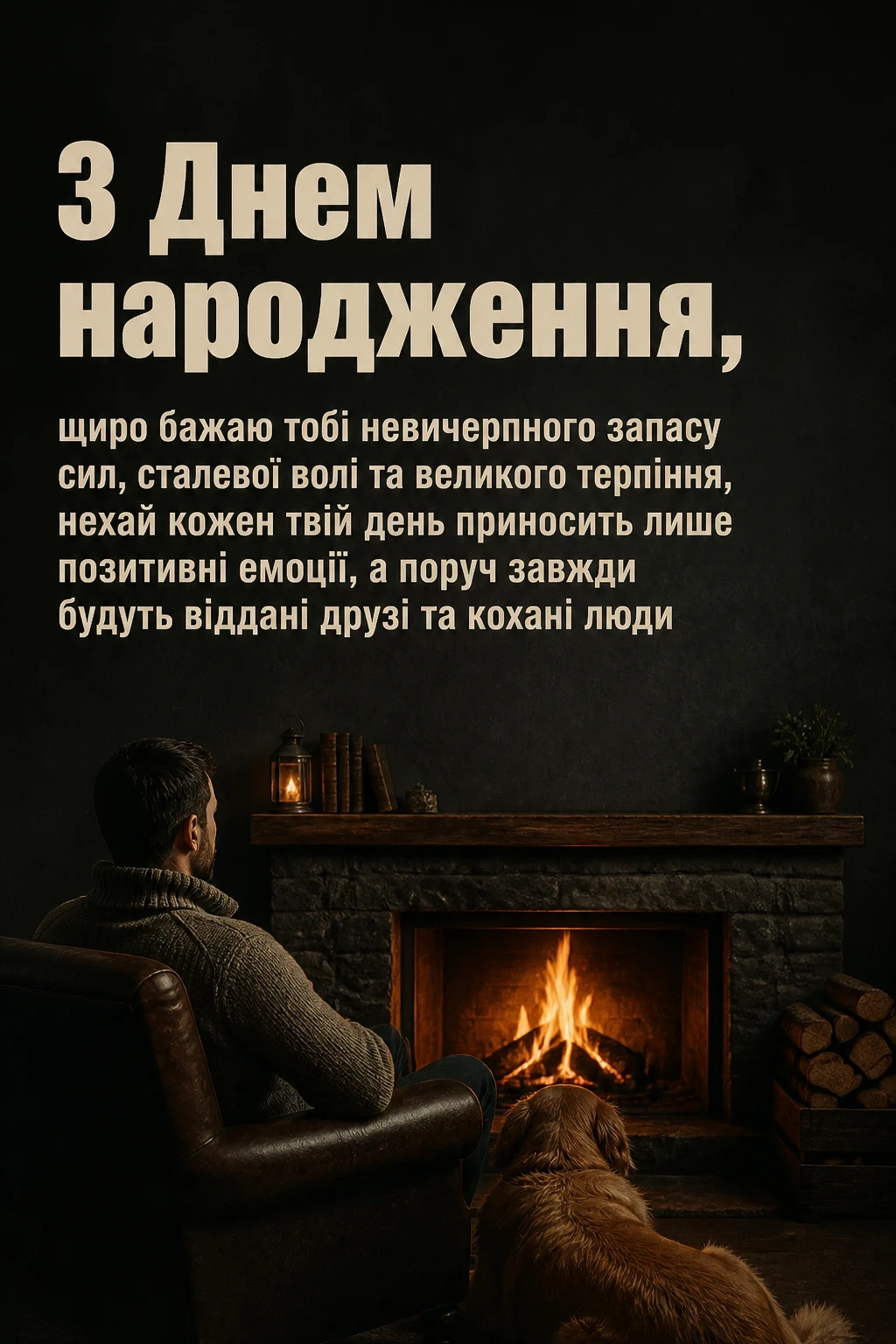 привітання для чоловіка своїми словами