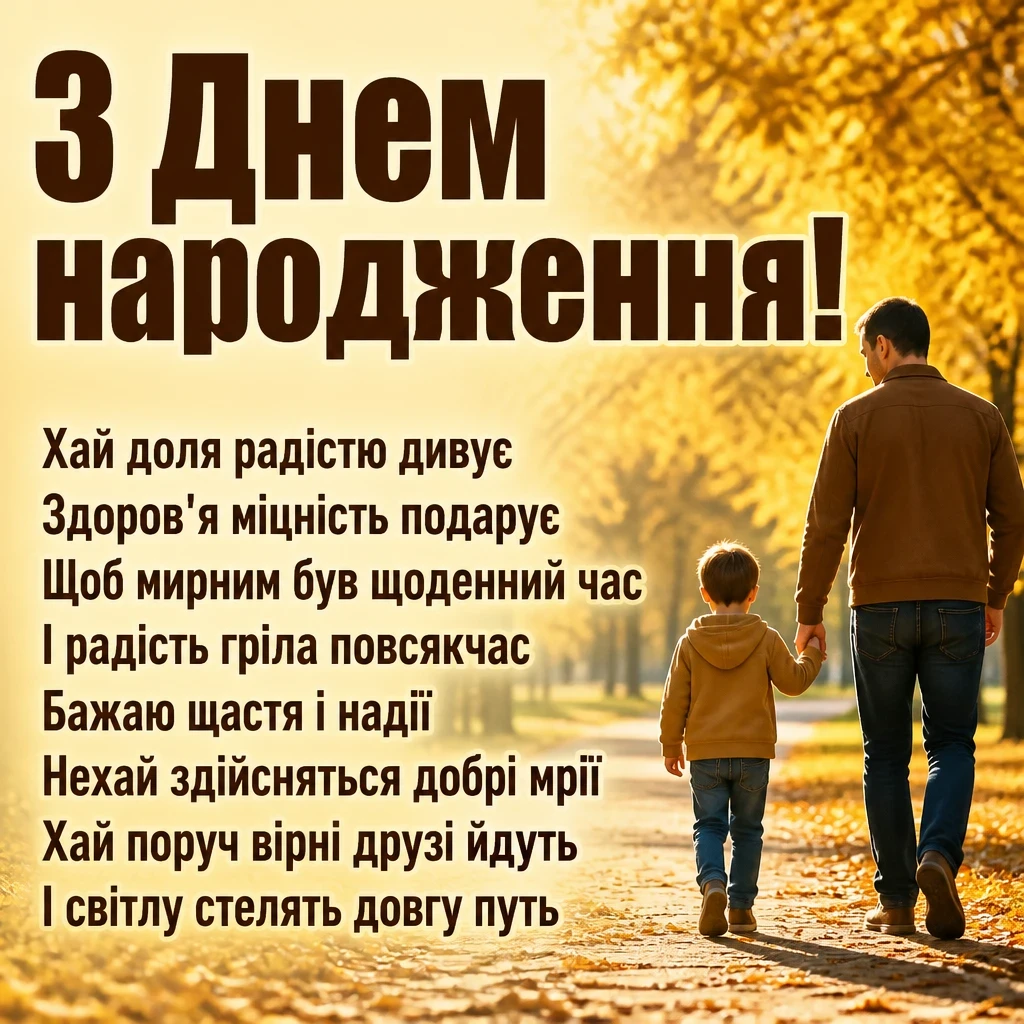 привітання мужчині своїми словами