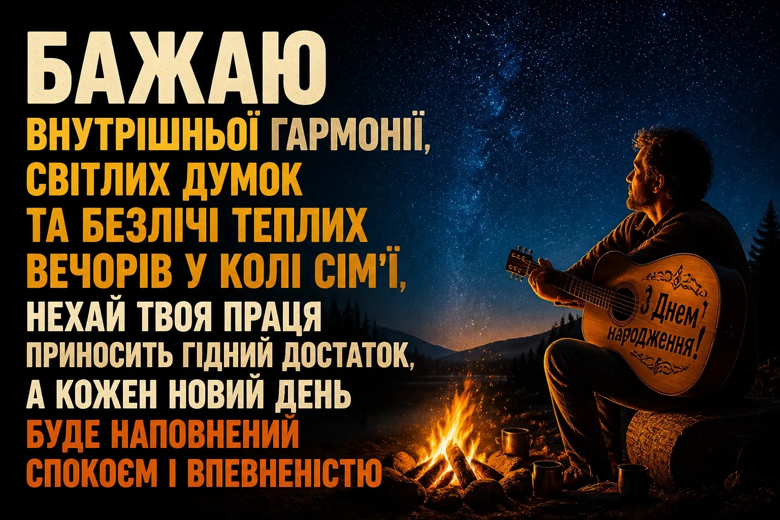 привітання мужчині своїми словами