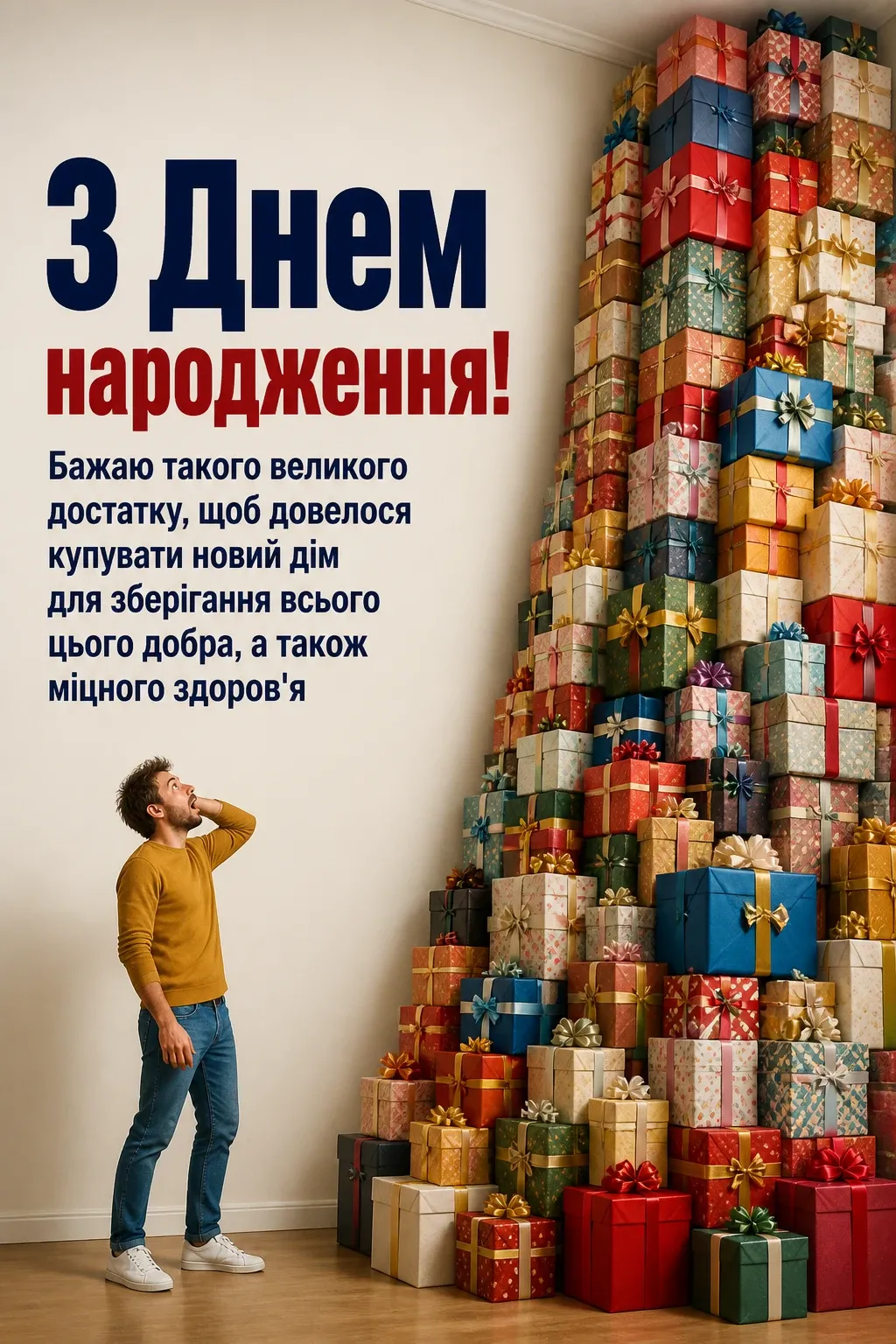 привітання мужчині своїми словами