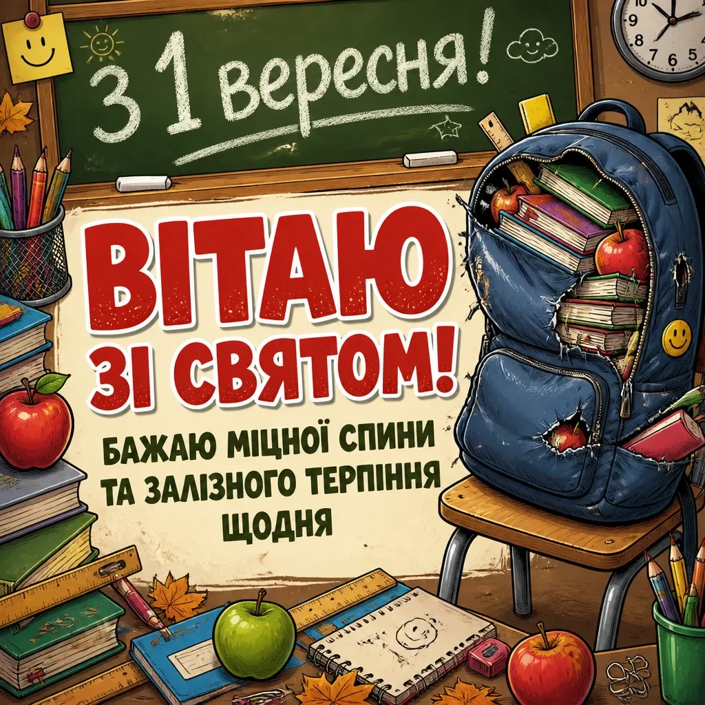 з першим вересня привітання