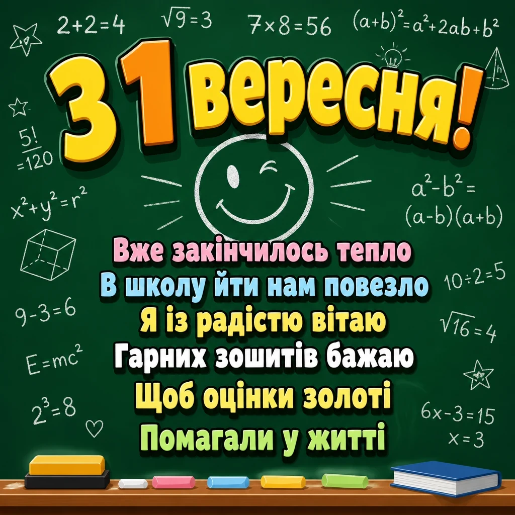 з першим вересня привітання