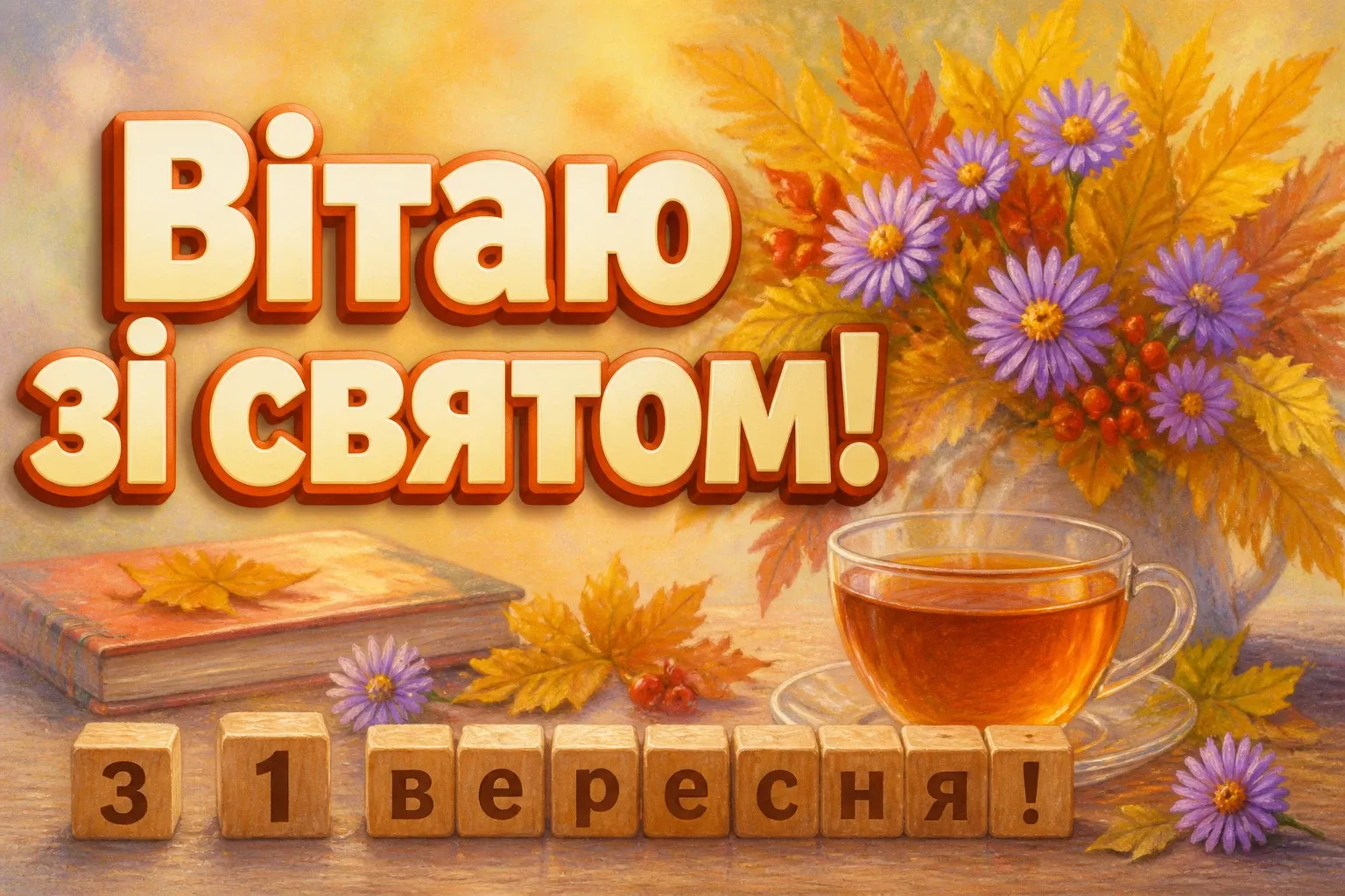 з першим вересня привітання