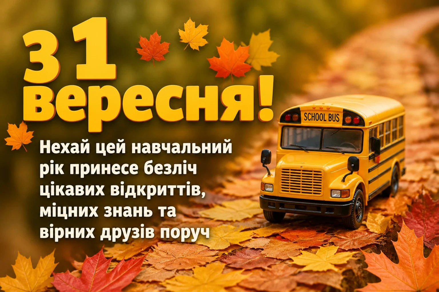 з першим вересня привітання