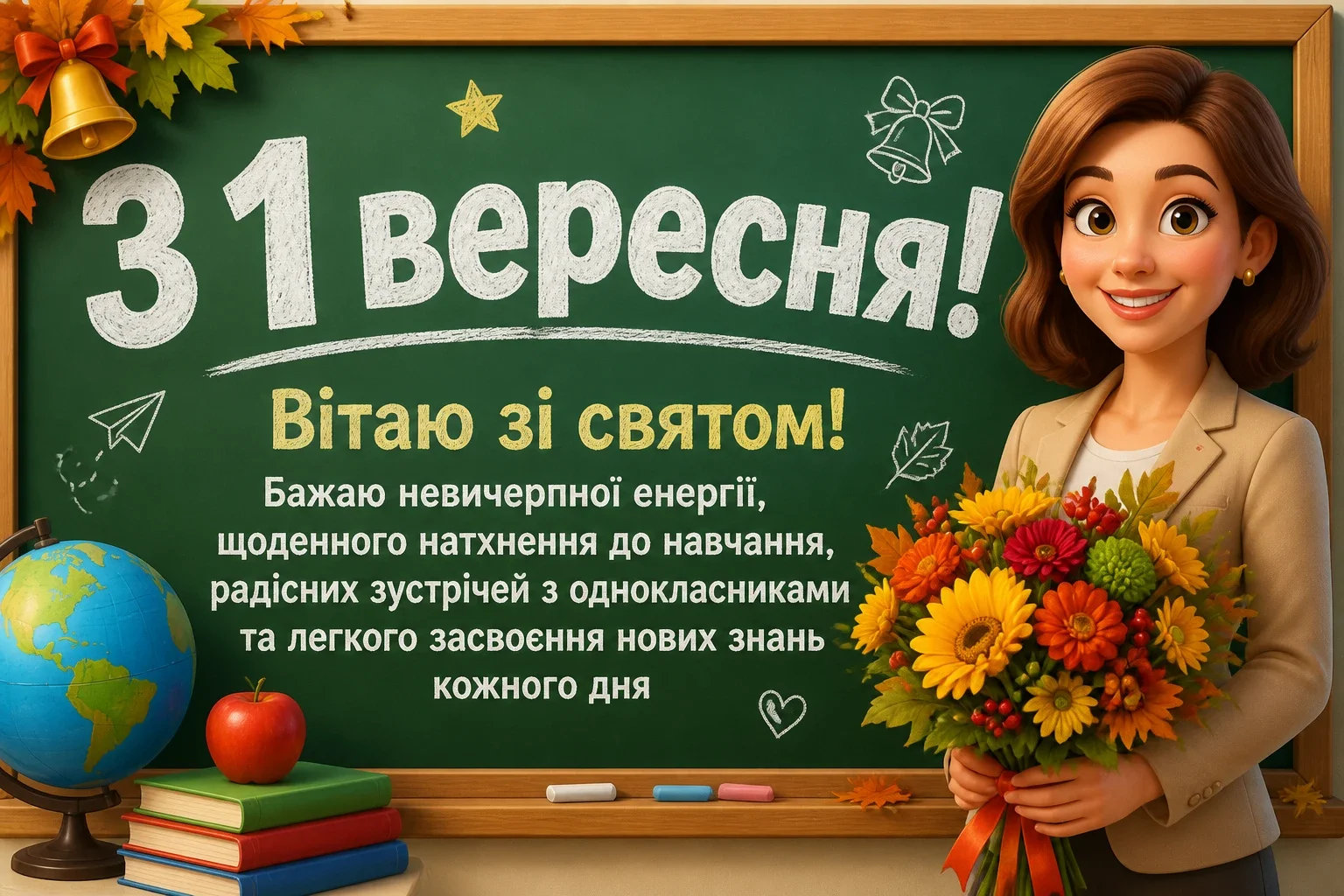 з першим вересня привітання