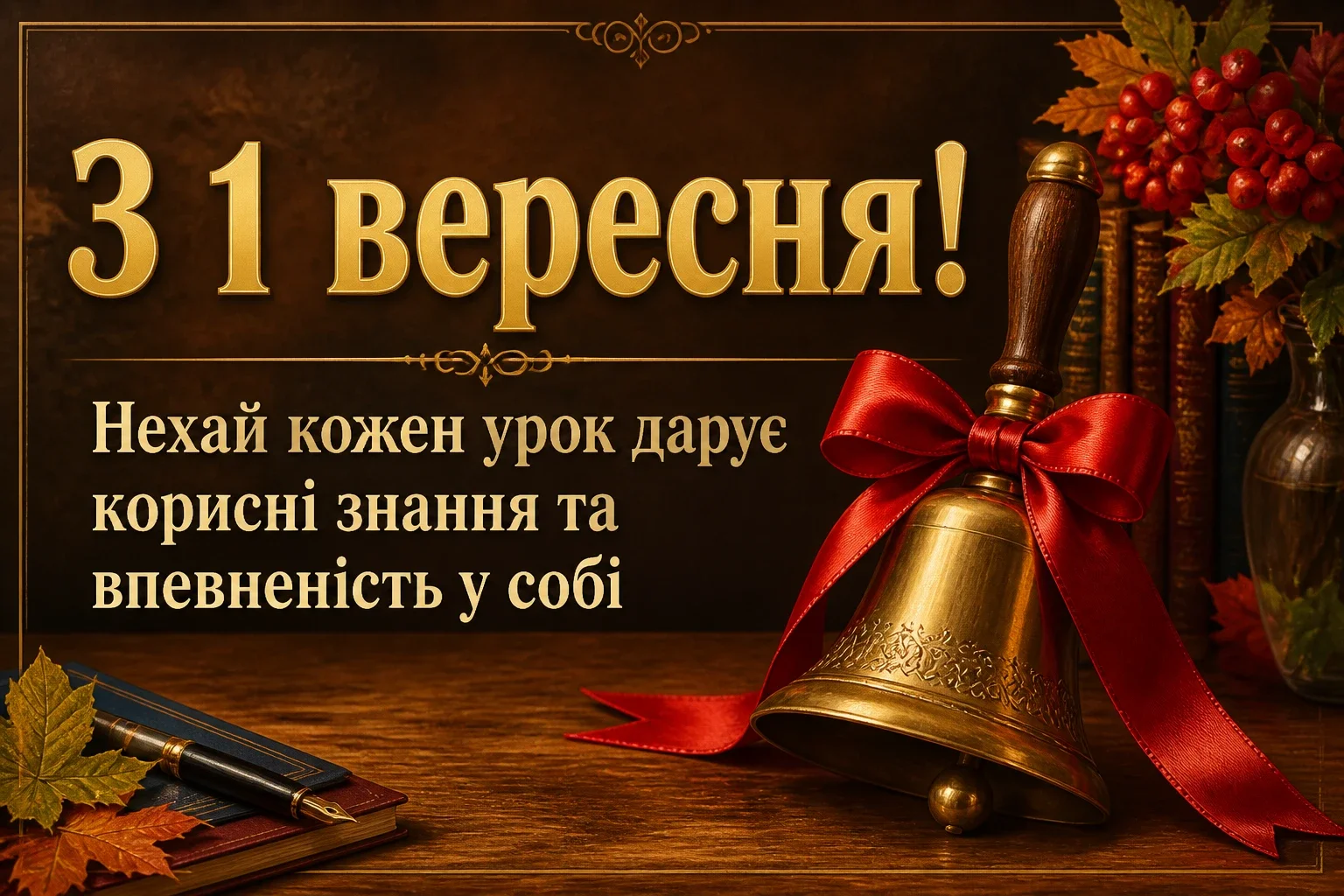 з першим вересня привітання