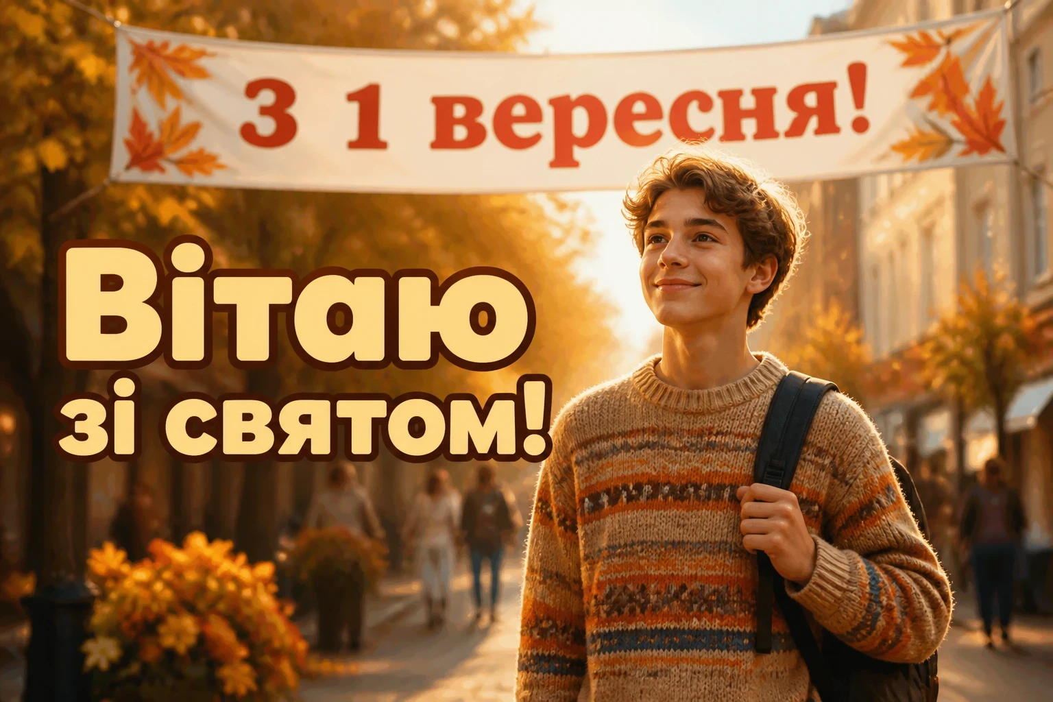 з першим вересня привітання