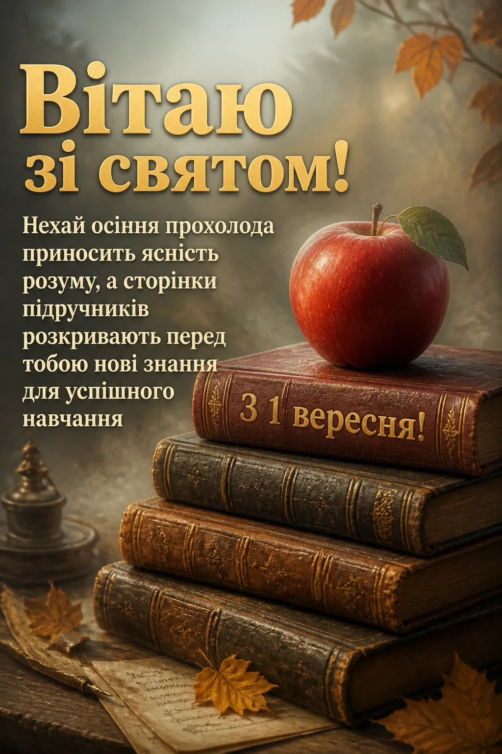 з першим вересня привітання