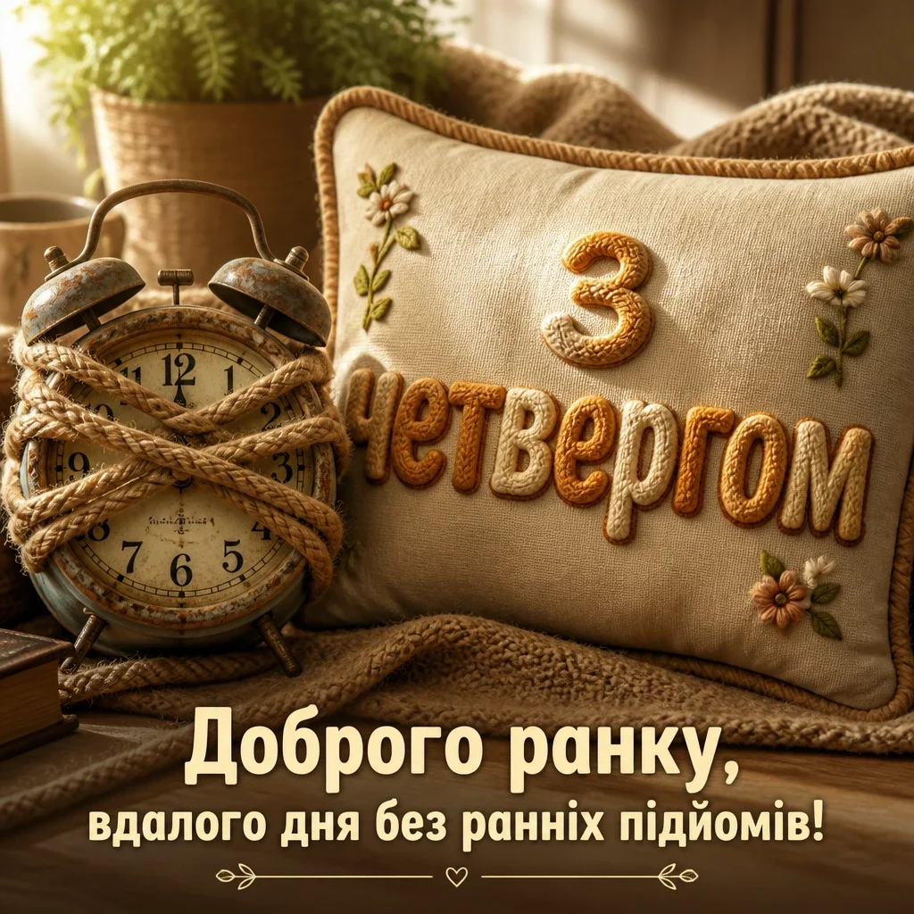 привітання з четвергом на український мові