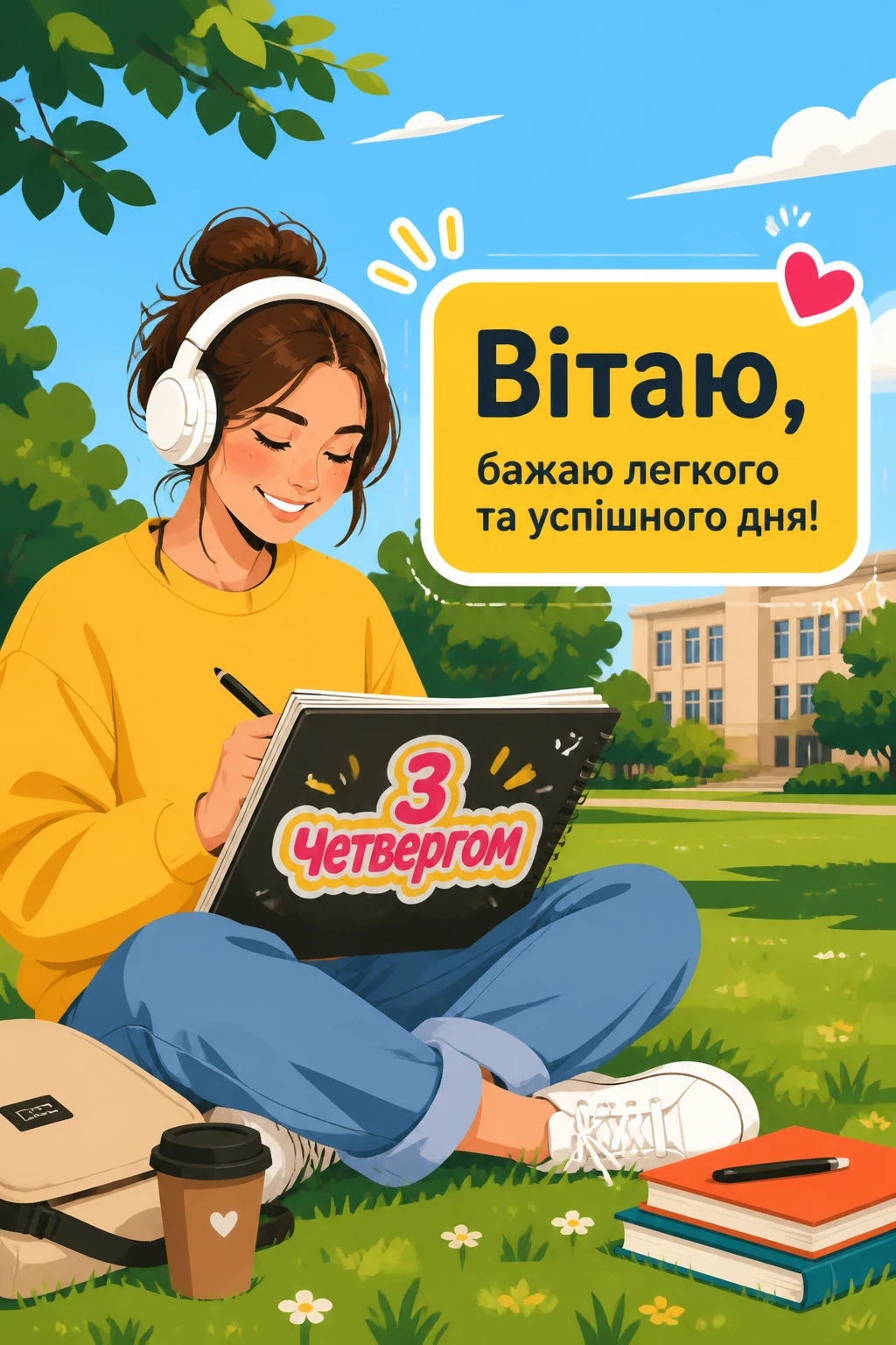 привітання з четвергом на український мові