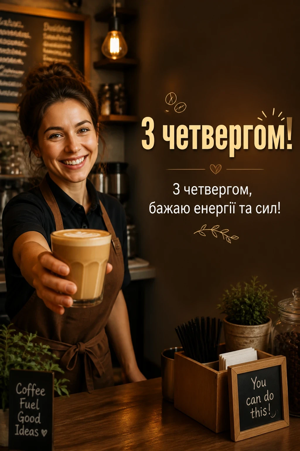 привітання з четвергом на український мові