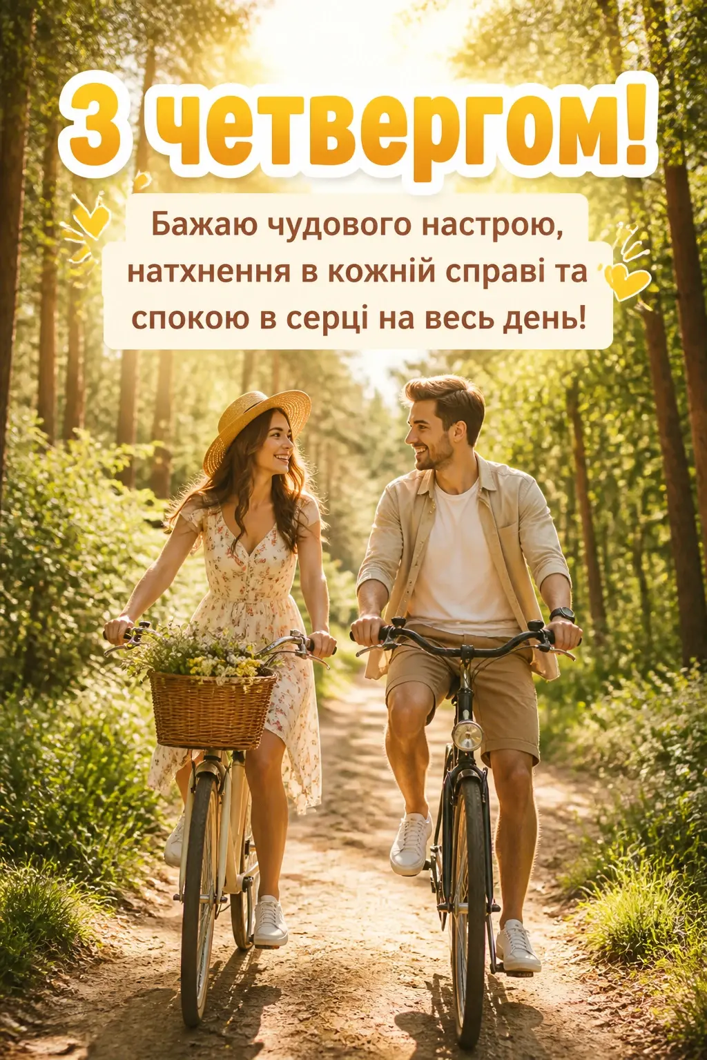 привітання з четвергом на український мові
