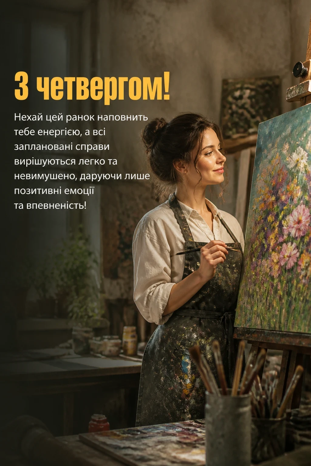 привітання з четвергом на український мові