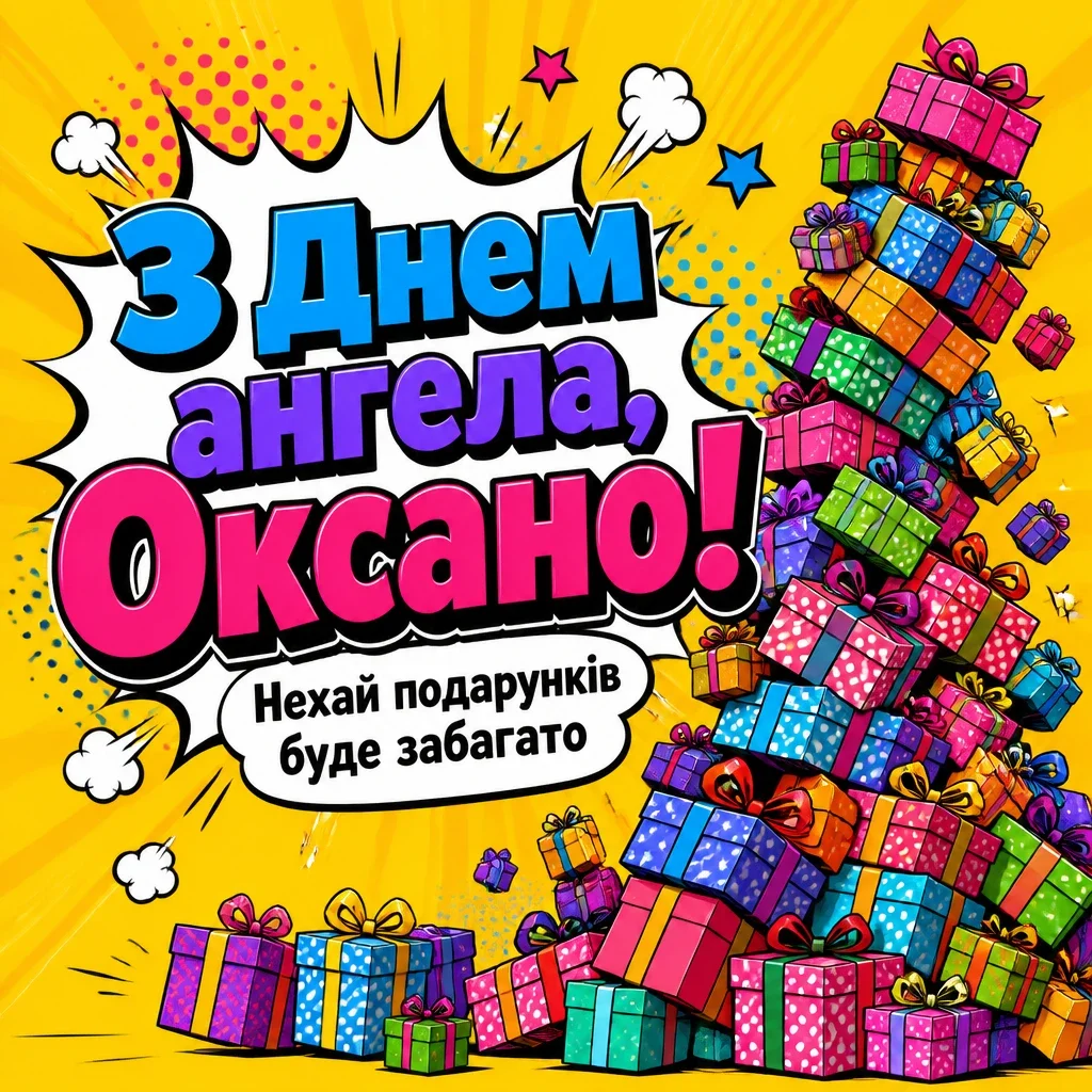 з днем ангела оксана