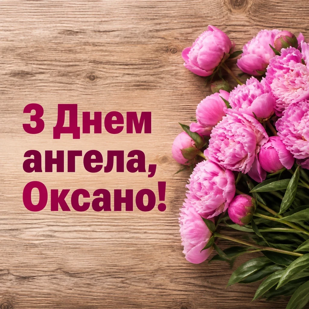 з днем ангела оксана