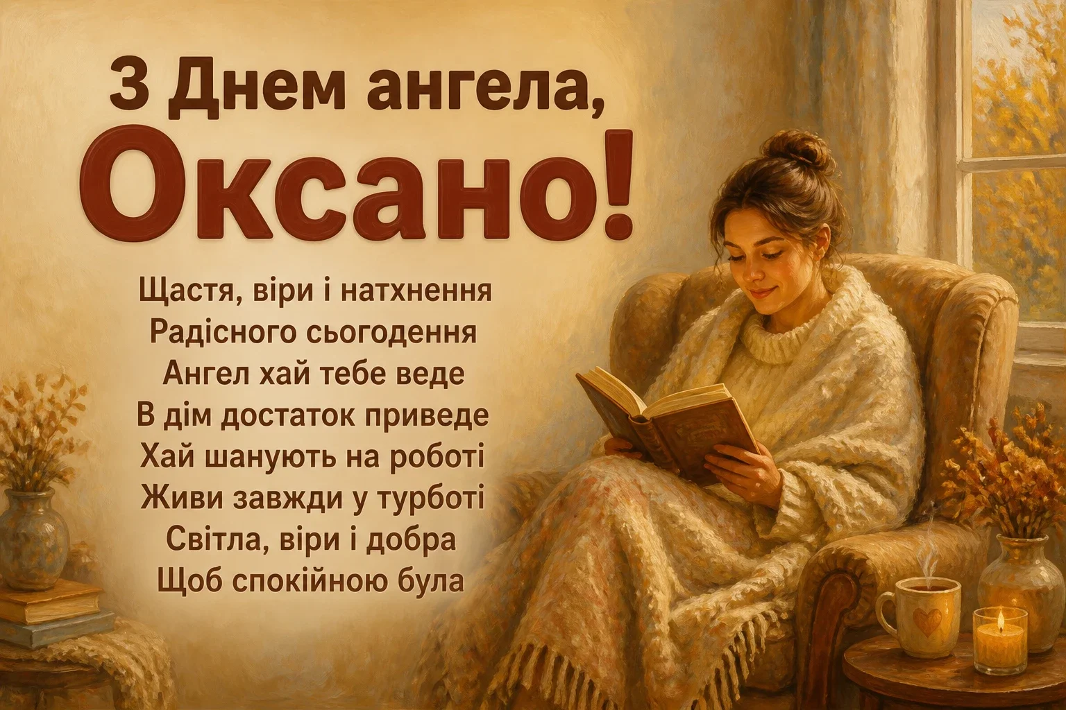 з днем ангела оксана