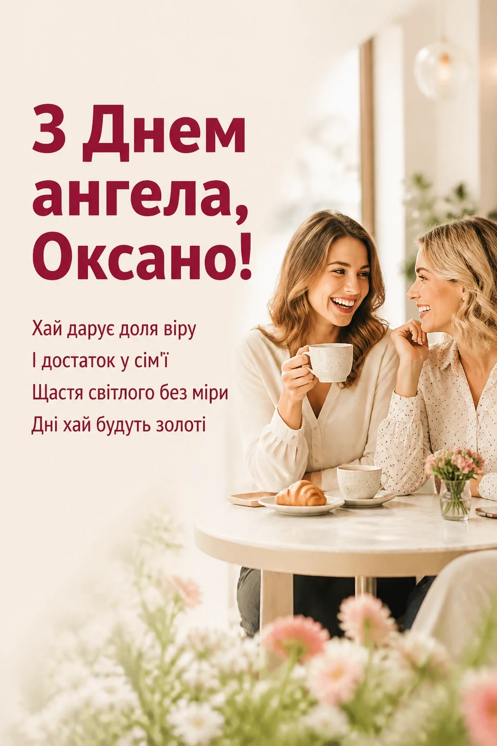 з днем ангела оксана