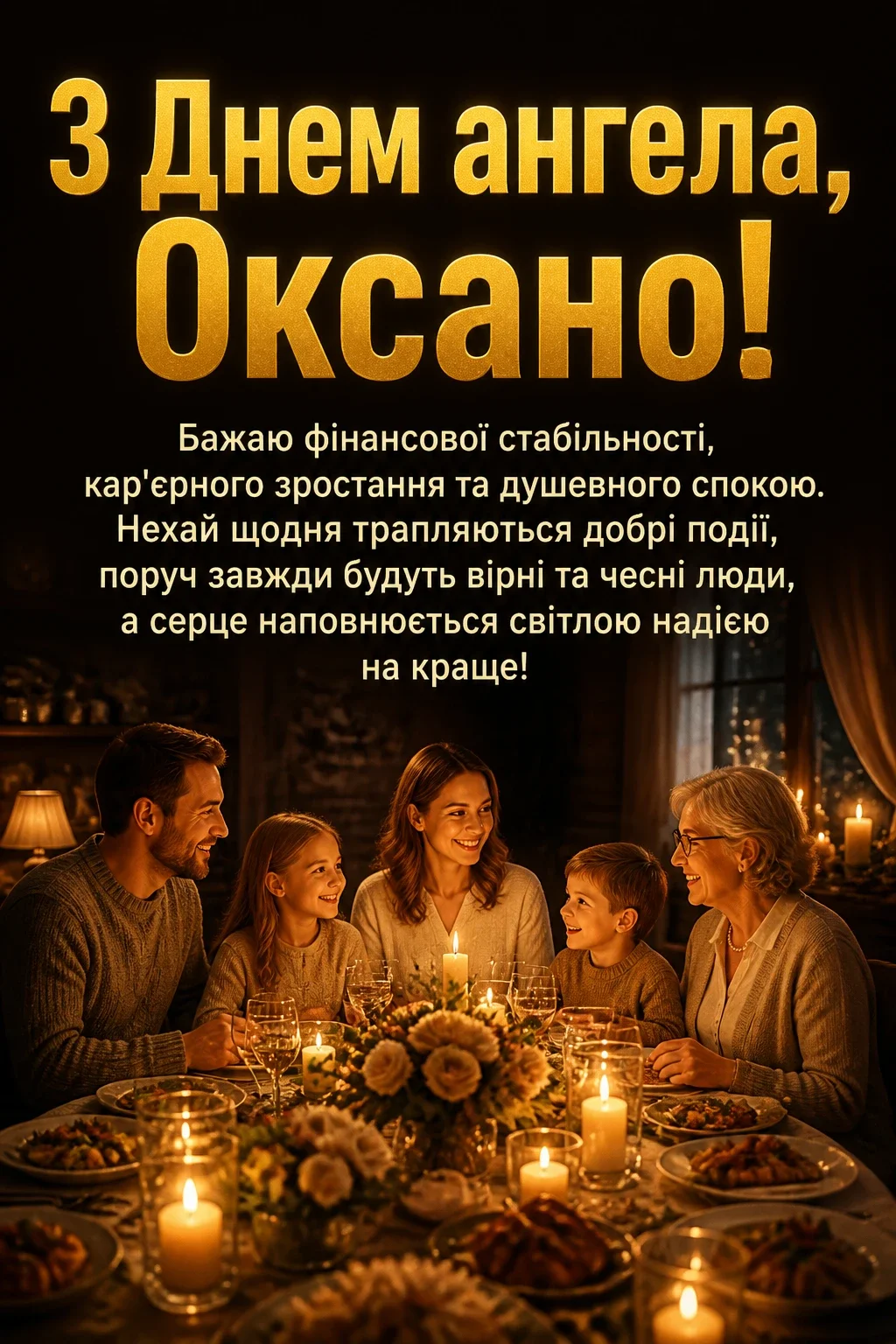 з днем ангела оксана