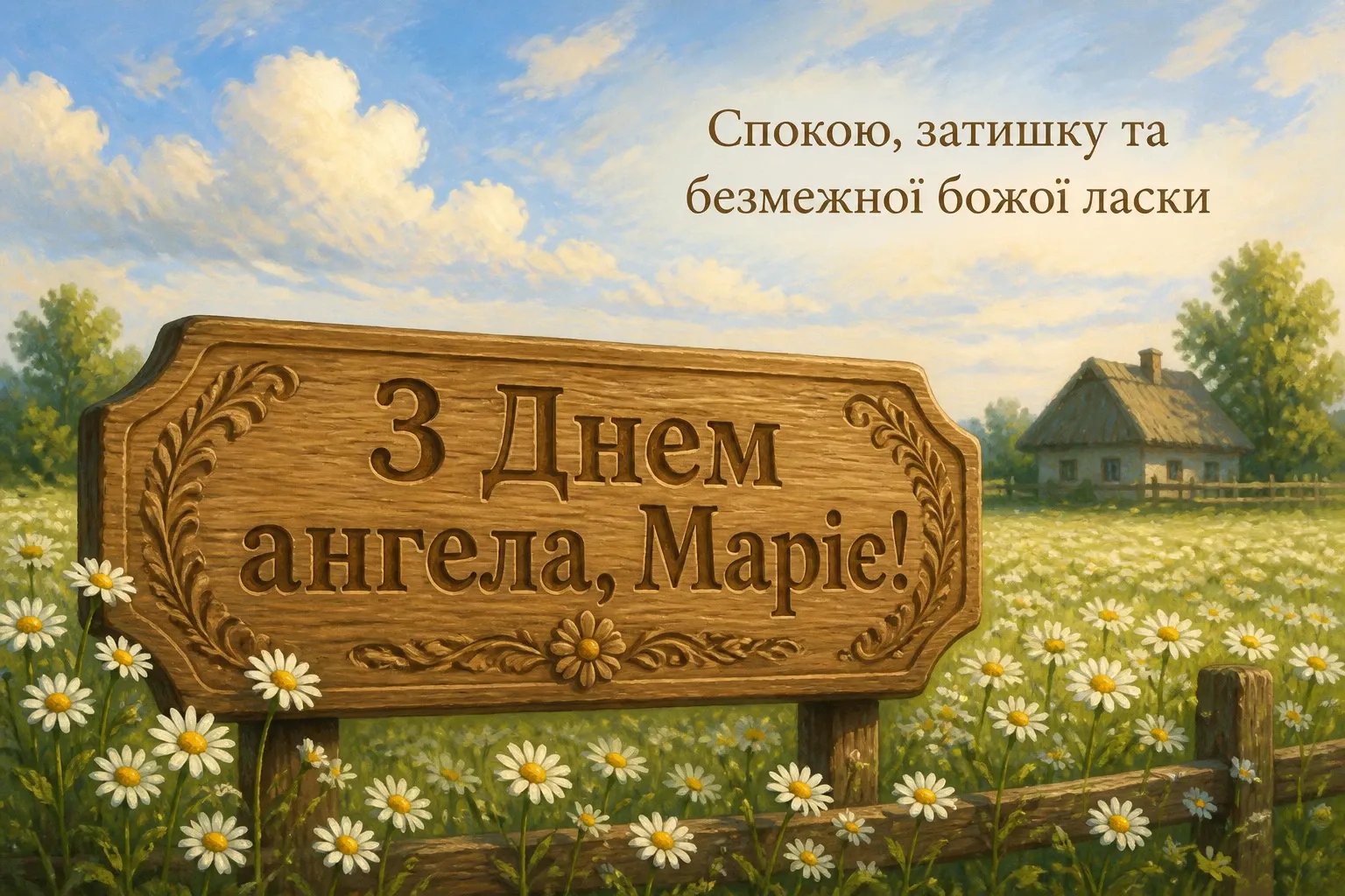 з днем ангела марії