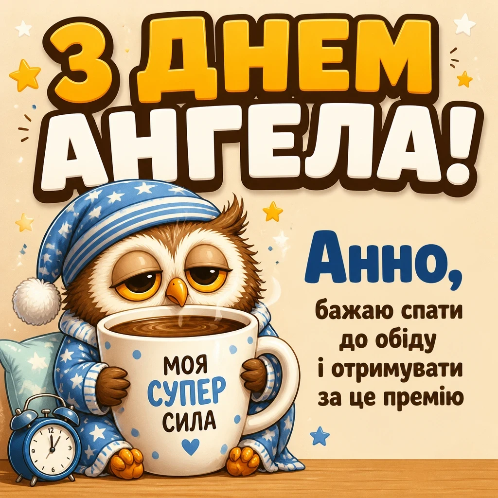 з днем ангела анна