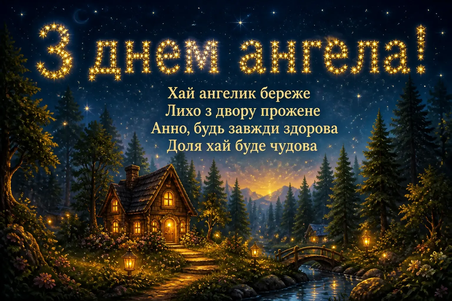 з днем ангела анна