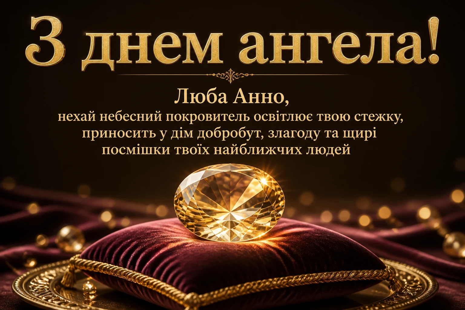 з днем ангела анна