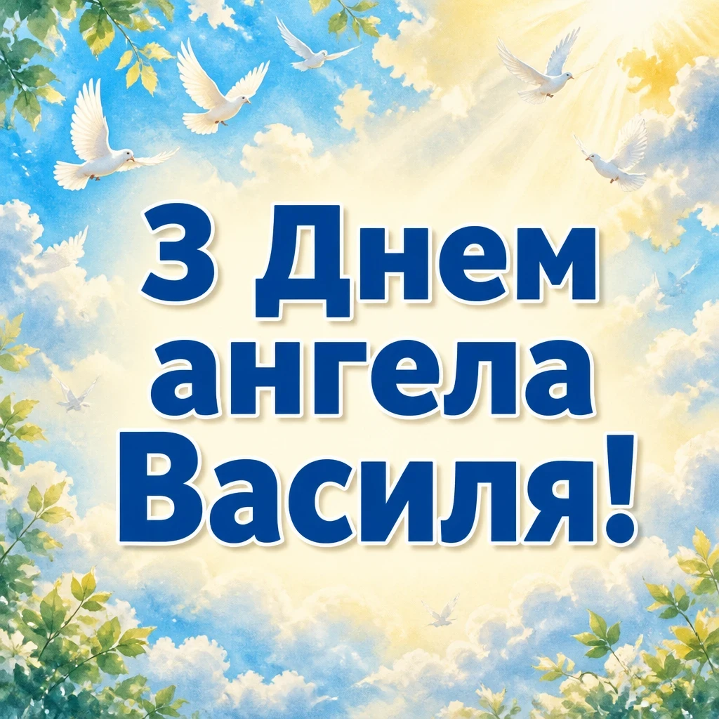 з днем ангела василя