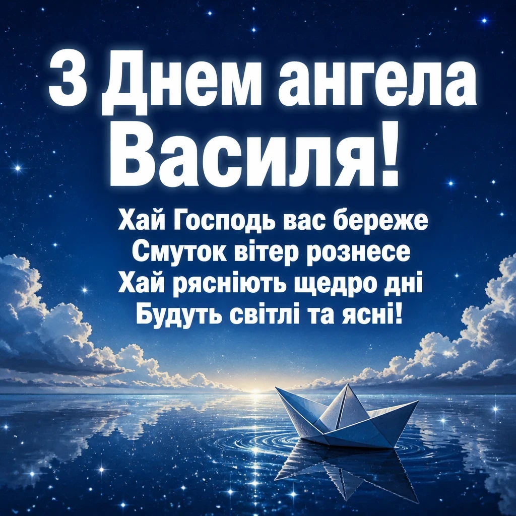 з днем ангела василя