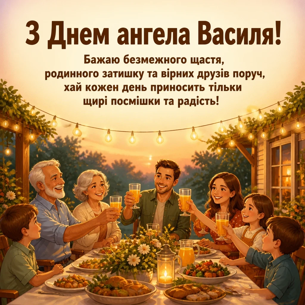 з днем ангела василя