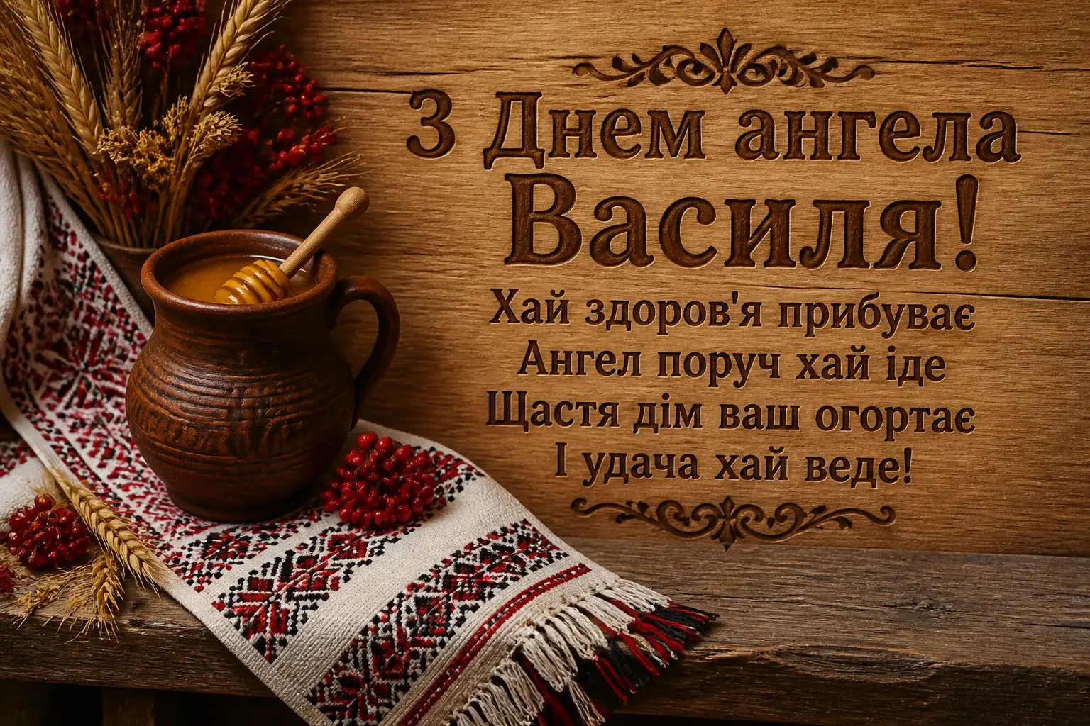 з днем ангела василя