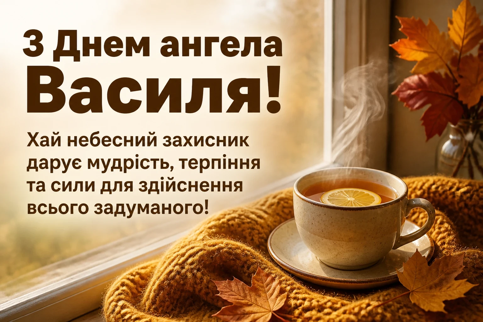 з днем ангела василя