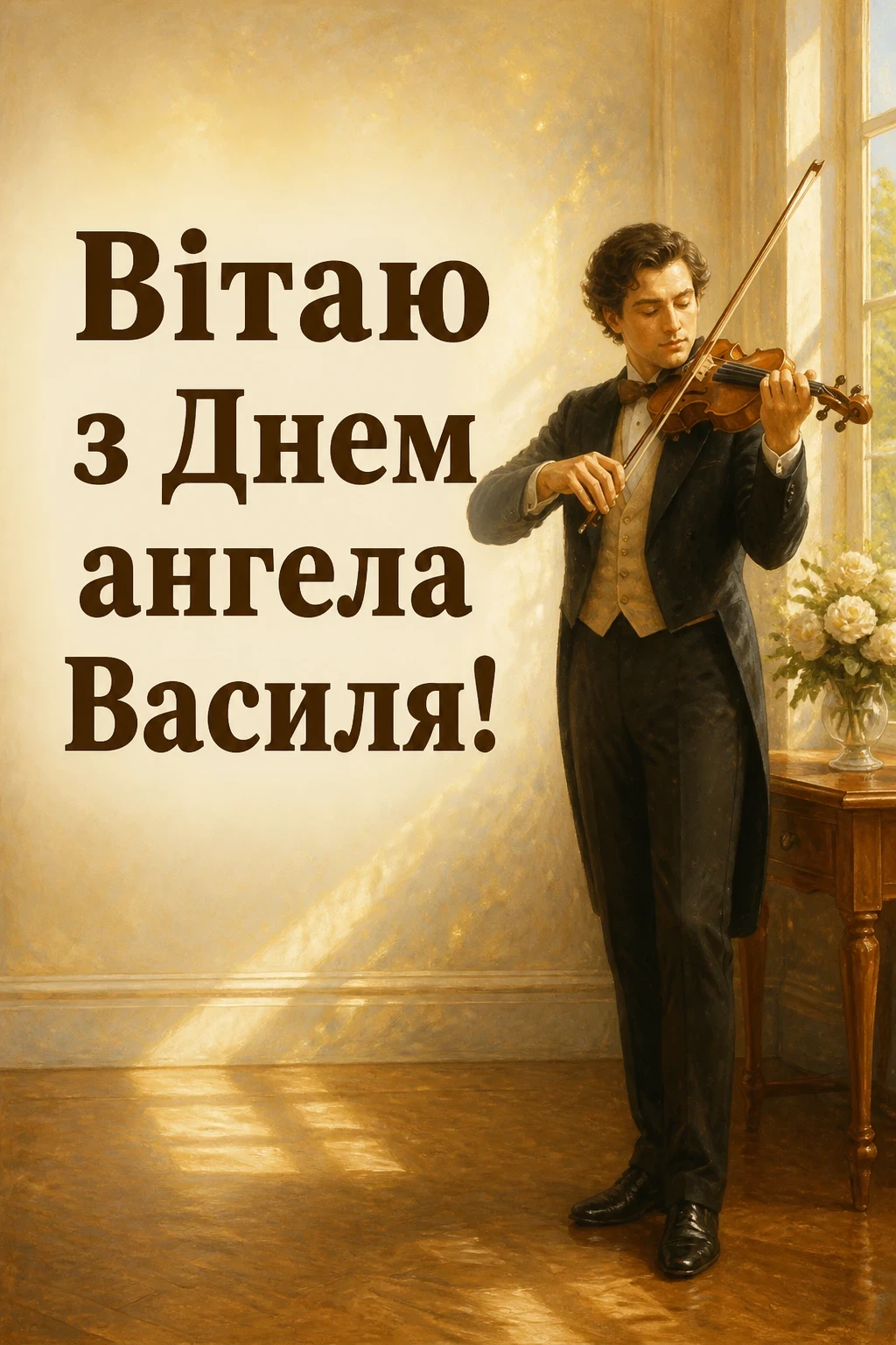 з днем ангела василя