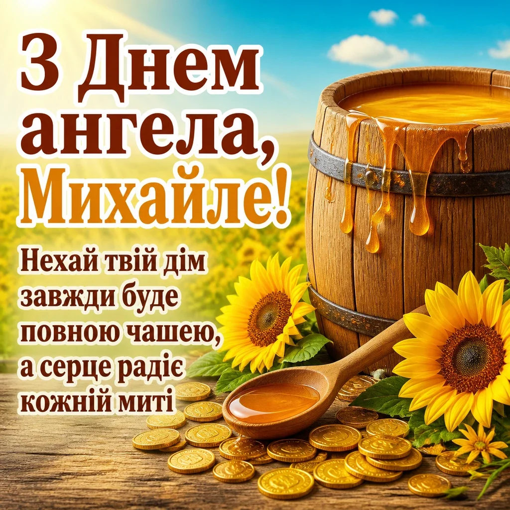 з днем ангела михайла